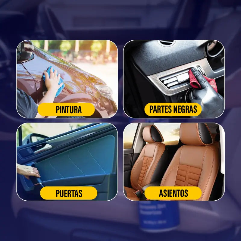 2x1 Espuma Limpiadora Multiuso PRO – Limpieza Eficaz sin Enjuague 🧼