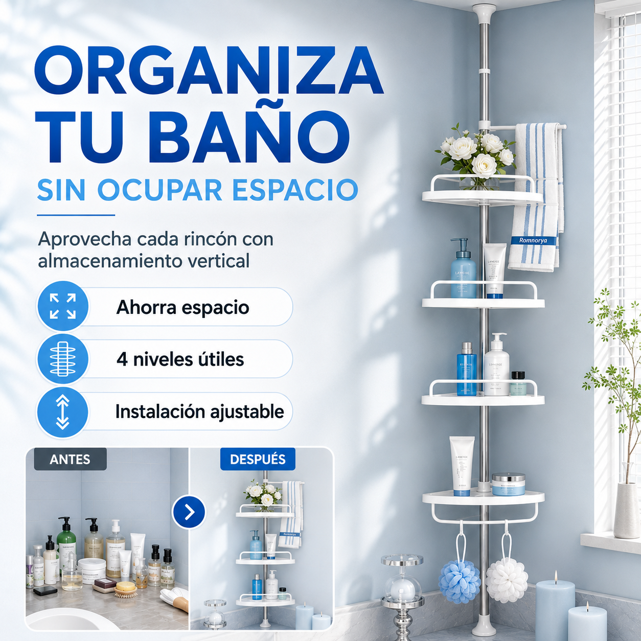 ORGANIZADOR ESQUINERO | ORDEN AL INSTANTE