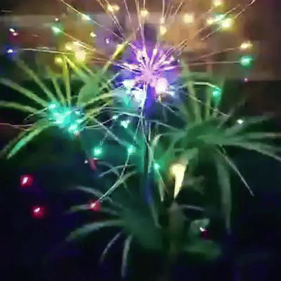 Efecto fuego artificial