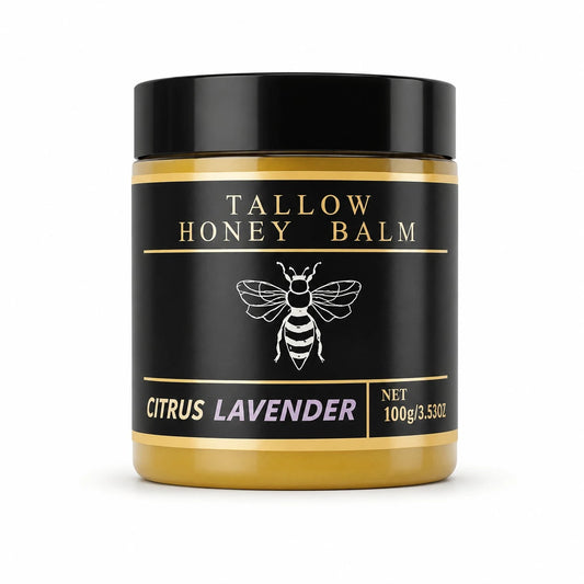 Bálsamo de sebo y miel para hombre