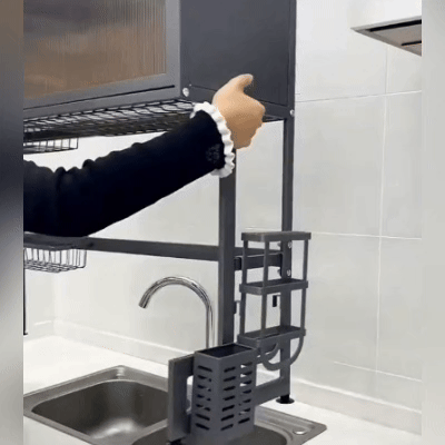 Escurridor de Platos Premium: 🔥 Adios al Desorden en segundos