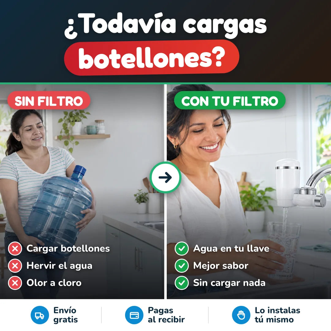 ¿Así sale el agua en tu casa? 🚰