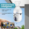 Foco con Cámara de Vigilancia 360°