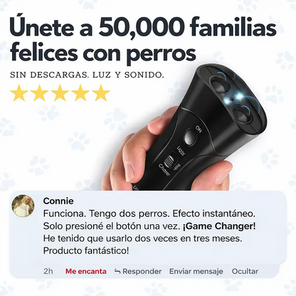 Dispositivo Anti Ladridos: Corrige sin hacer daño 🐶 método seguro y respetuoso para entrenar a tu perro