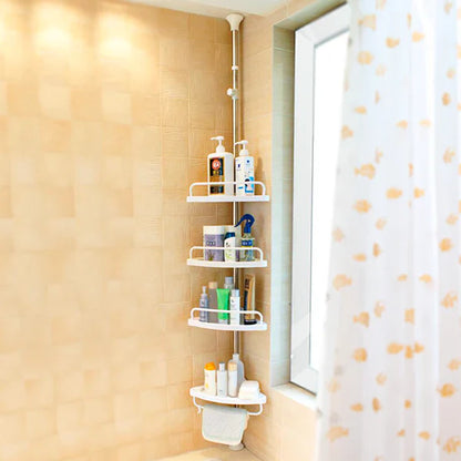 Estante Esquinero de baño - DEJA EL DESORDEN ATRAS, MANTÉN TODOS TUS PRODUCTOS EN UN LUGAR