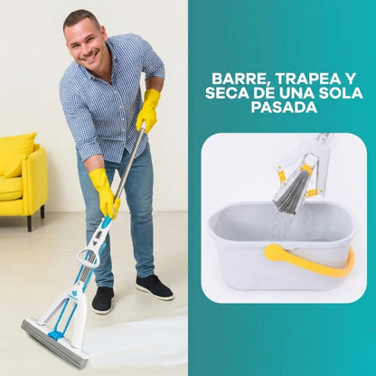 FREGONA DE PISO | Pisos Impecables Sin Esfuerzo y Secado Rápido para un Hogar Radiante💫