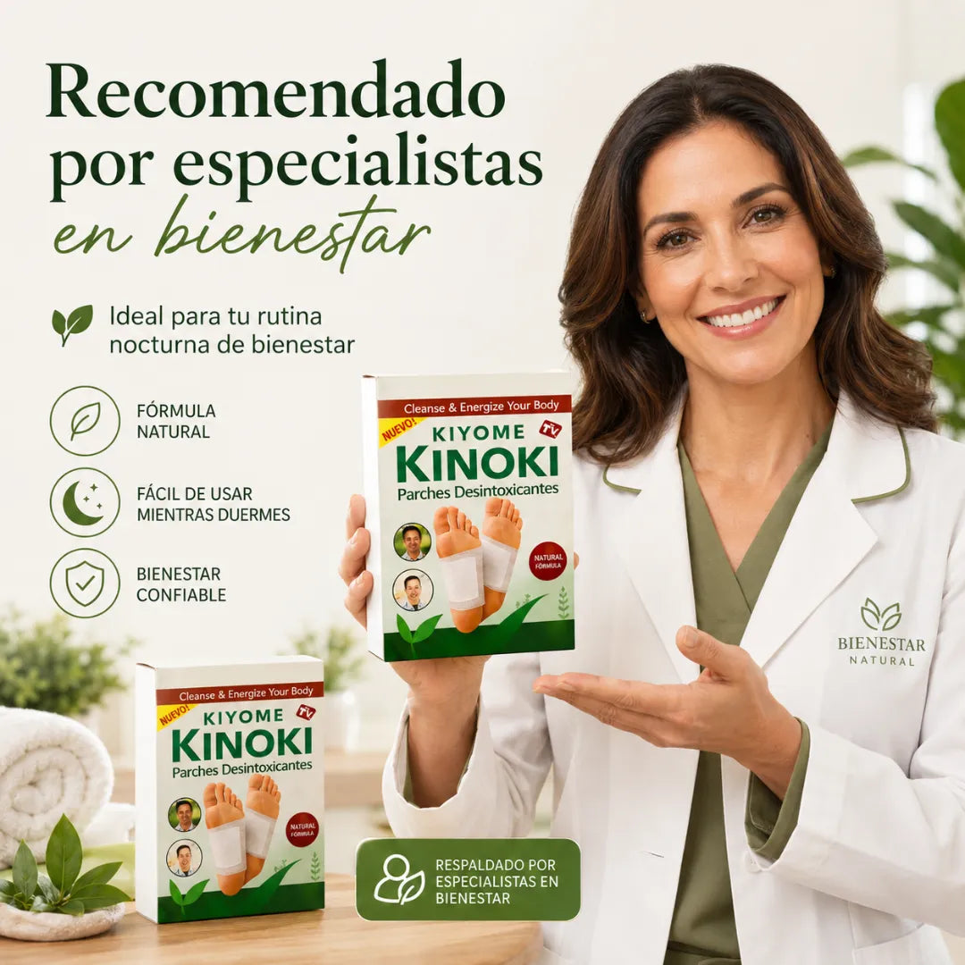 50 Parches Kinoki |Eliminan y Desintoxican tu cuerpo desde la 1era semana