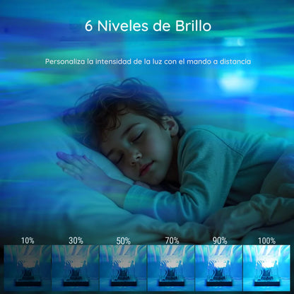 Lámpara Aurora: Transforma cualquier habitación en un oasis de descanso reduciendo el estrés y la ansiedad