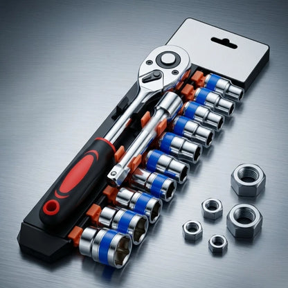 Juego de Llave Crique 1/2” Profesional – Fuerza y Precisión Total para Mecánica y Hogar🛠️