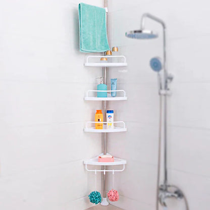 Estante Esquinero de baño - DEJA EL DESORDEN ATRAS, MANTÉN TODOS TUS PRODUCTOS EN UN LUGAR