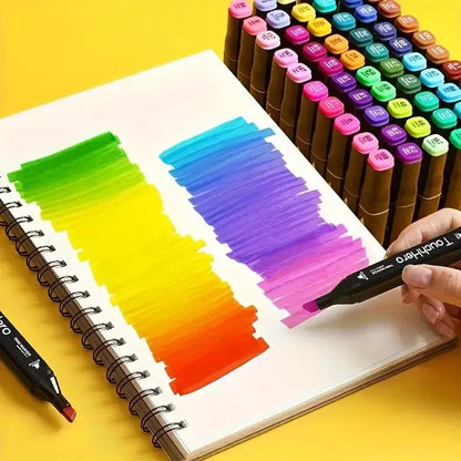 Set de 48 Marcadores Doble Punta 🖍🎨