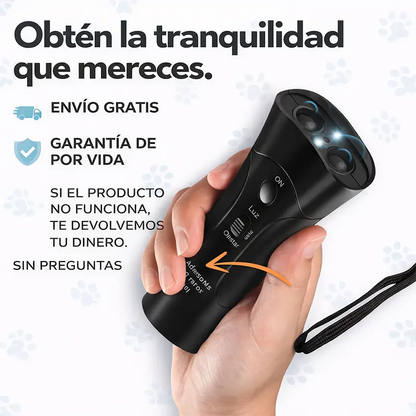Dispositivo Anti Ladridos: Corrige sin hacer daño 🐶 método seguro y respetuoso para entrenar a tu perro