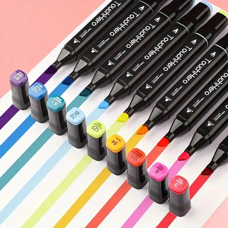 Set de 48 Marcadores Doble Punta 🖍🎨