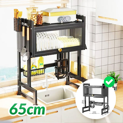 Escurridor de Platos Premium: 🔥 Adios al Desorden en segundos