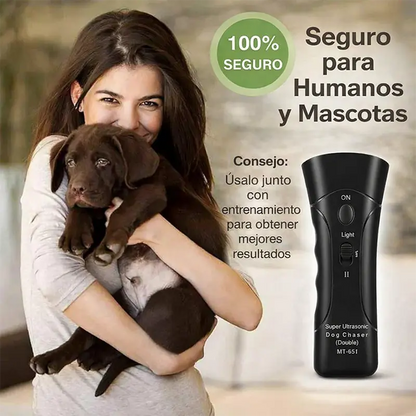 Dispositivo Anti Ladridos: Corrige sin hacer daño 🐶 método seguro y respetuoso para entrenar a tu perro