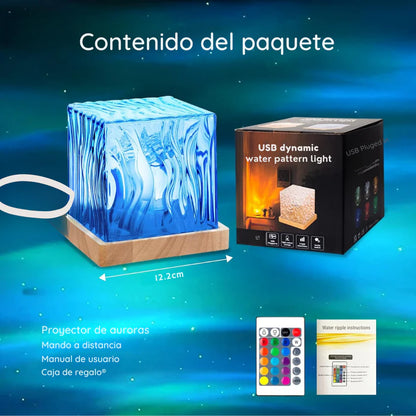 Lámpara Aurora: Transforma cualquier habitación en un oasis de descanso reduciendo el estrés y la ansiedad