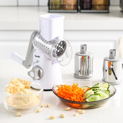 Rallador Multifuncional de Queso y Verduras