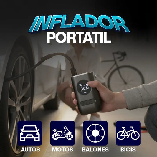 INFLADOR DIGITAL – Control exacto de presión en segundo⚙️