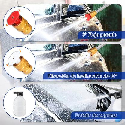 Hidrolavadora Portátil Recargable (2 Baterias) | Limpieza en Cualquier Lugar