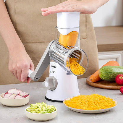 Rallador Multifuncional de Queso y Verduras