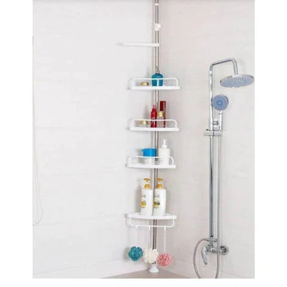 Estante Esquinero de baño - DEJA EL DESORDEN ATRAS, MANTÉN TODOS TUS PRODUCTOS EN UN LUGAR