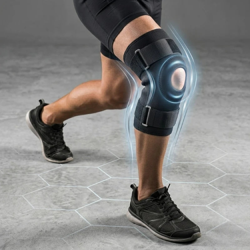 Rodillera Stronger Pro 2X1 – Soporte y Protección Total para tus Rodillas🦵