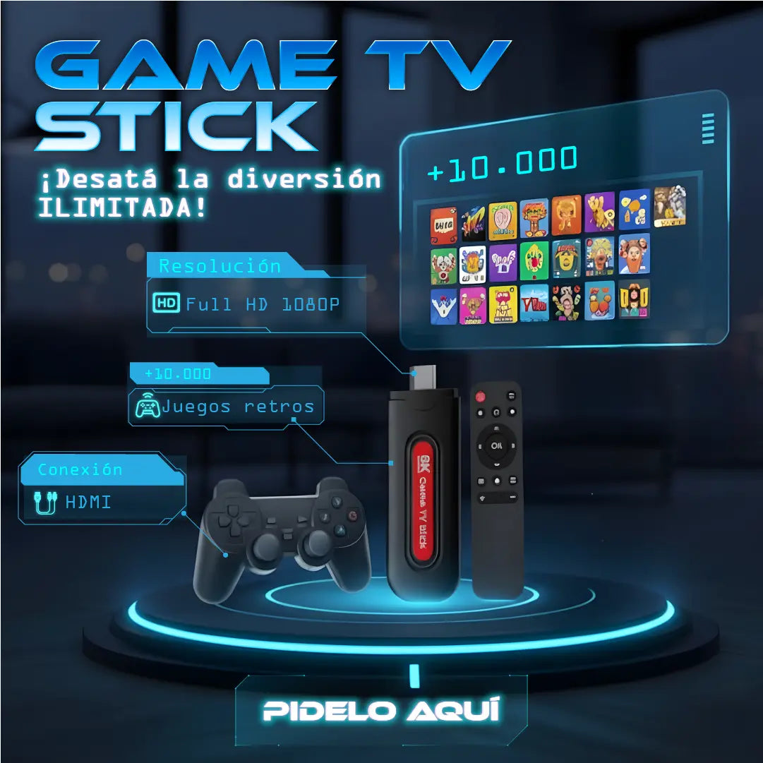 🎮 Consola TV Stick Game Q9 Pro
