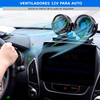 VENTILADOR DOBLE PARA CARRO