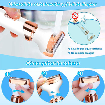 Depiladora 4 en 1