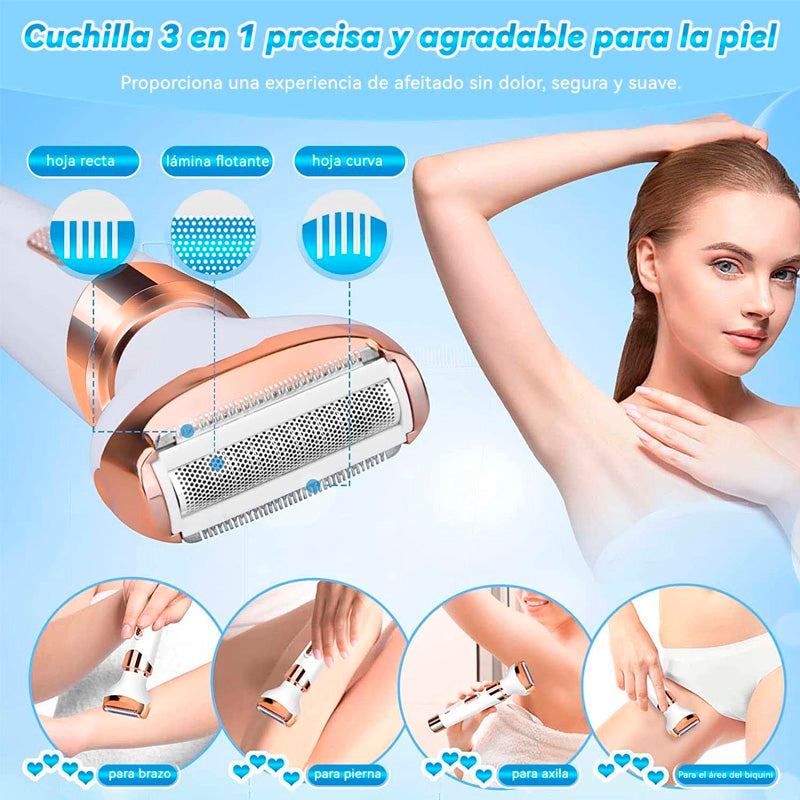 Depiladora 4 en 1