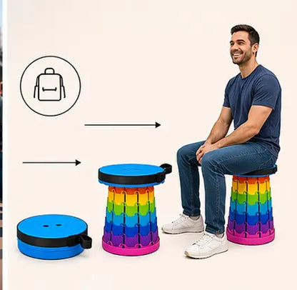 Silla Plegable Ajustable – Compacta, Resistente y Lista en Segundos