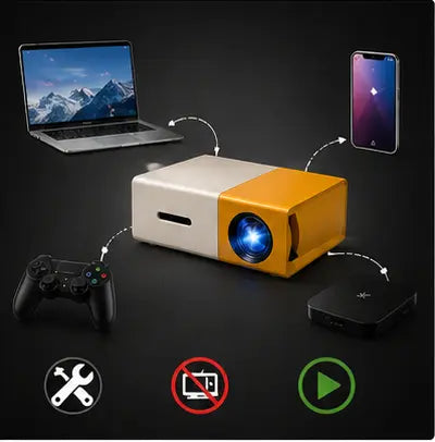 MINI PROYECTOR PORTÁTIL| Tu cine en casa al instante