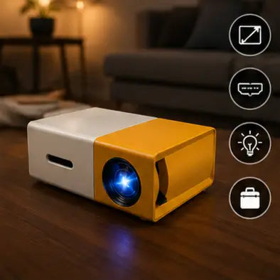 MINI PROYECTOR PORTÁTIL| Tu cine en casa al instante