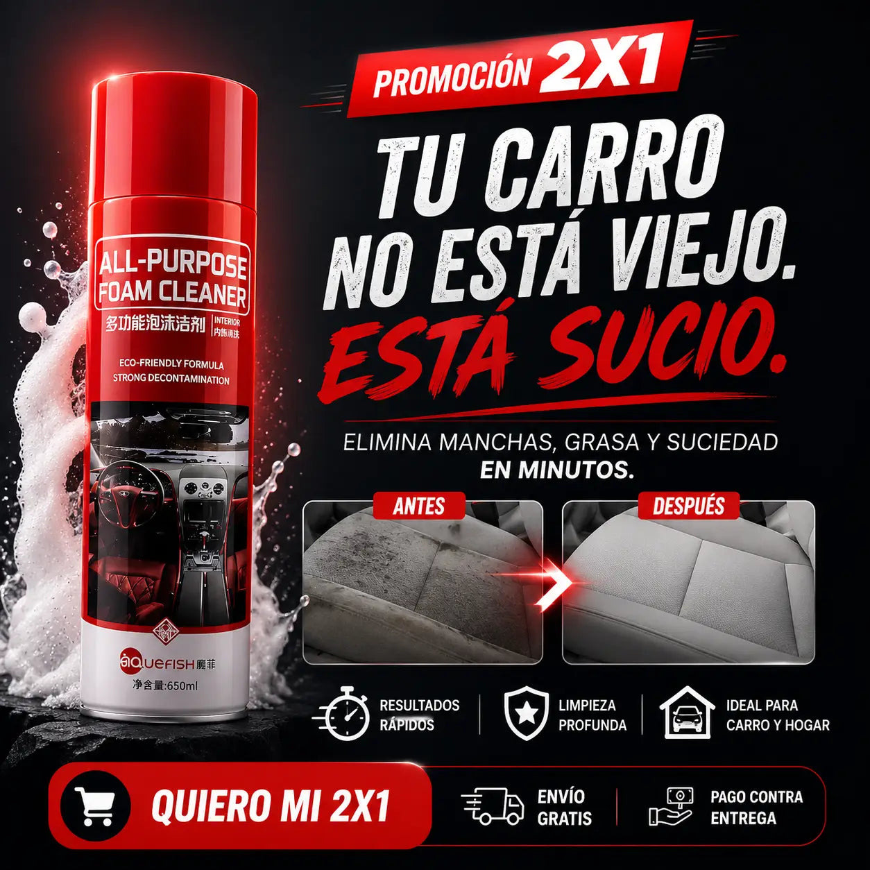 Limpia, Renueva y Recupera el Aspecto Original de Tu Carro y Tu Hogar