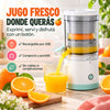 EXPRIMIDOR DE FRUTAS AUTOMÁTICO PORTATIL