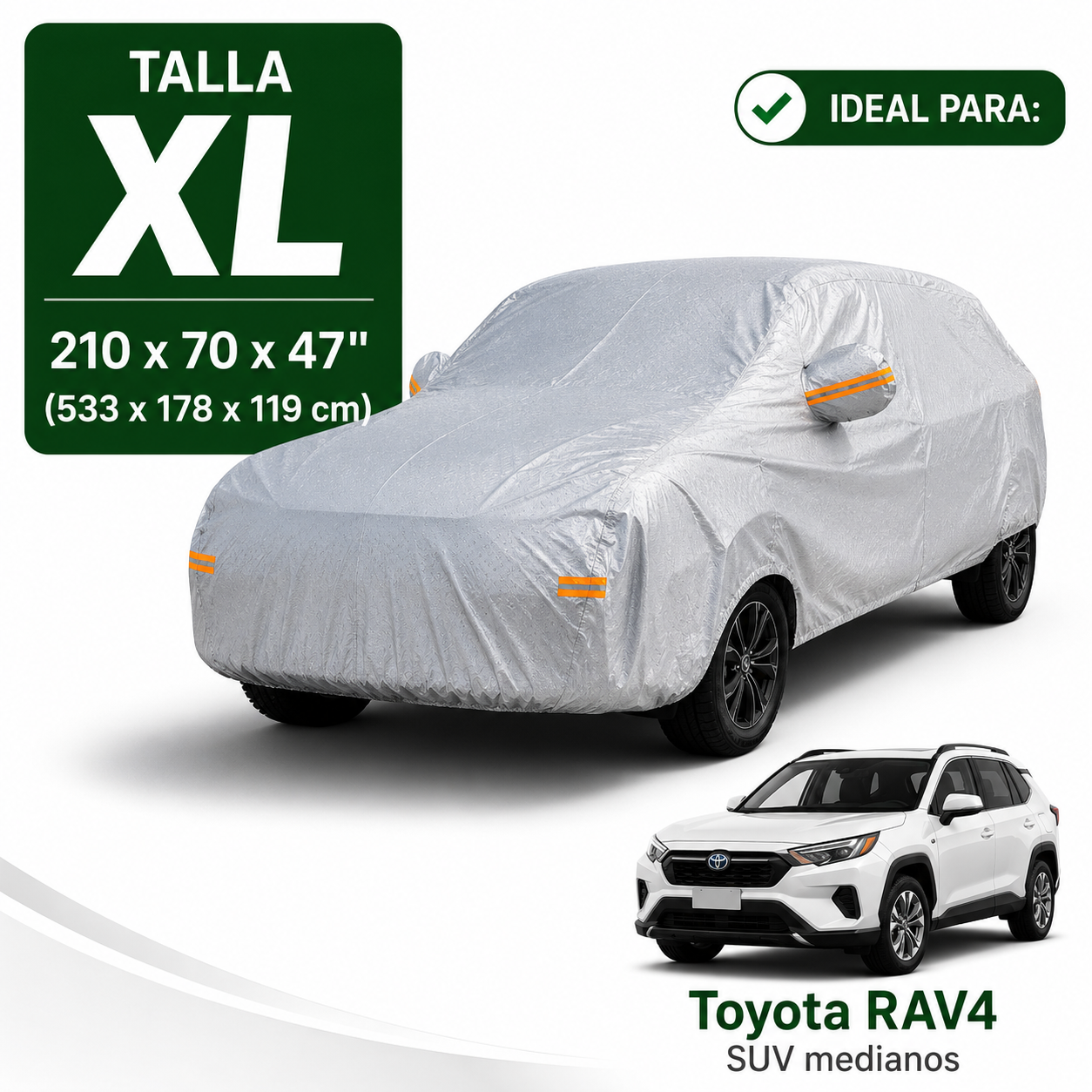 🤩 PROTEGE TU AUTO DEL SOL, LA LLUVIA Y LA SUCIEDAD TODOS LOS DÍAS