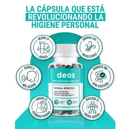 DEOS suplemento desodorante