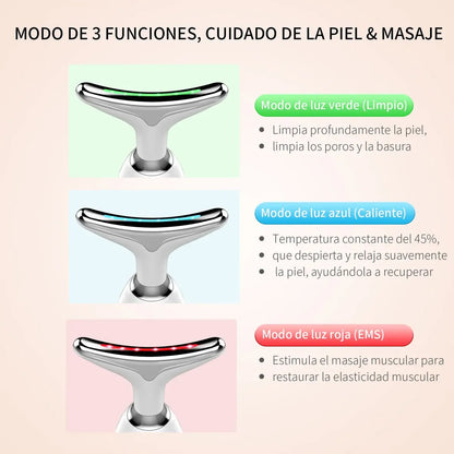 MASAJEADOR LED QUITA PAPADA
