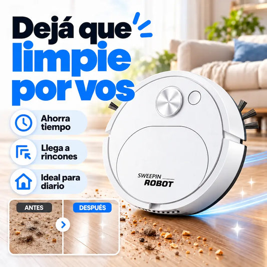 Robot Aspiradora Inteligente ¡Más tiempo para vos!