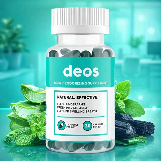 Deos | Control de Olores Corporales + Bienestar Digestivo