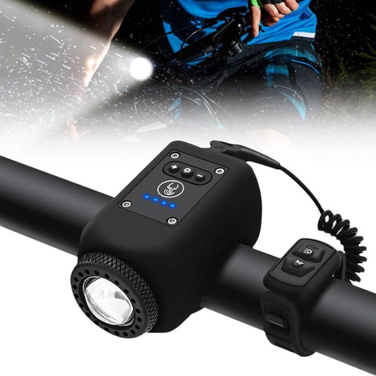 Bocina con Luz LED para Bici, hazte notar y protege tu vida🚴💡