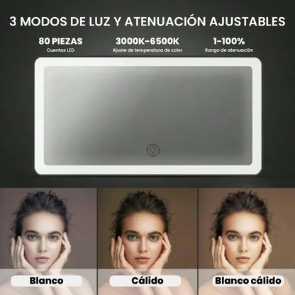 ESPEJO VANID MY269 | Tu maquillaje perfecto, incluso dentro del carro💄