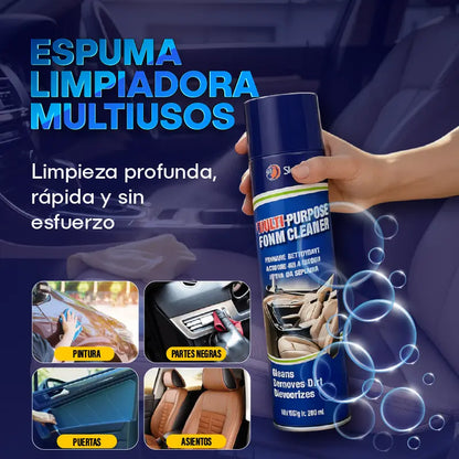 2x1 Espuma Limpiadora Multiuso PRO – Limpieza Eficaz sin Enjuague 🧼