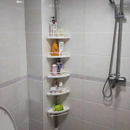 Estante Esquinero de baño - DEJA EL DESORDEN ATRAS, MANTÉN TODOS TUS PRODUCTOS EN UN LUGAR