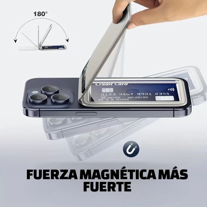 TARJETERO MAGNETICO PLEGABLE | Convierte tu celular en billetera💵