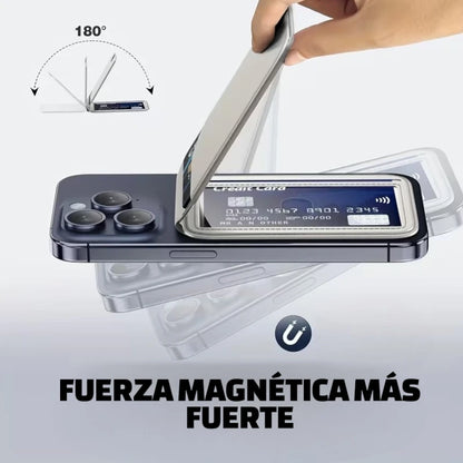 TARJETERO MAGNETICO PLEGABLE | Convierte tu celular en billetera💵