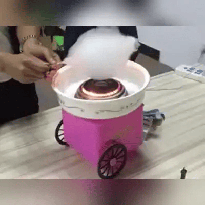 🍭 MÁQUINA DE ALGODÓN DE AZÚCAR | Prepara en pocos minutos y anima cualquier celebración⚡