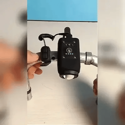 Bocina Electrónica + Luz LED 2 en 1 para bicicletas – ¡Llama la atención en cada ruta! 🚴‍♂️
