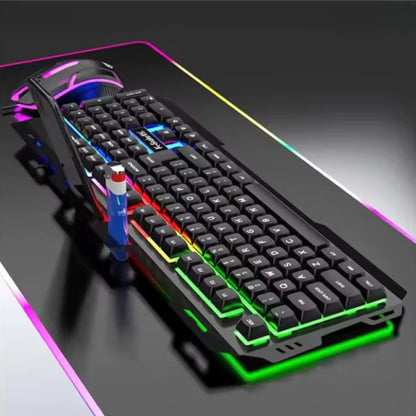 Combo Teclado Mecánico + Mouse Gamer RGB  Precisión Y comodidad.⌨️