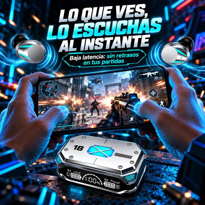 Baja latencia de los Audífonos Gamer M41